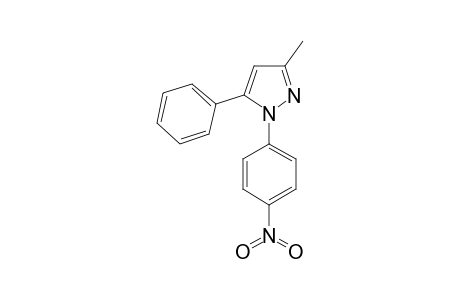 3-methyl-1-(4-nitrophenyl)-5-phenylpyrazole