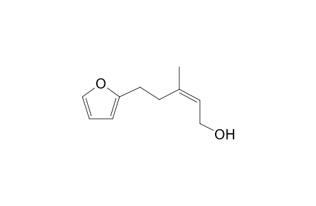 (Z)-5-Furan-2-yl-3-methylpent-2-en-1-ol