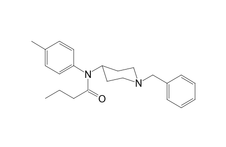 N-(1-Benzylpiperidin-4-yl)-N-(4-methylphenyl)butanamide