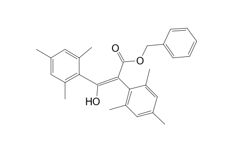 (E)-3-hydroxy-2,3-bis(2,4,6-trimethylphenyl)-2-propensaure-benzylester