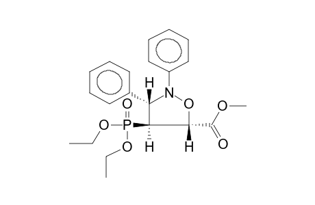 TRANS-2,3-DIPHENYL-4-DIETHOXYPHOSPHONO-5-CARBOMETHOXYISOXAZOLIDINE