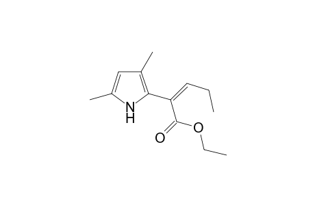 (Z)-ethyl 2-(3,5-dimethyl-1H-pyrrol-2-yl)pent-2-enoate