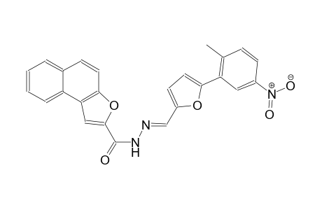 N'-{(E)-[5-(2-methyl-5-nitrophenyl)-2-furyl]methylidene}naphtho[2,1-b]furan-2-carbohydrazide