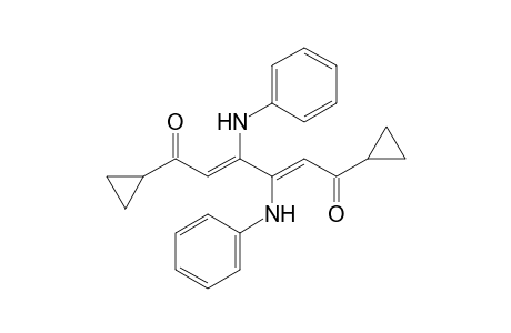 1,6-Bis(cyclopropyl)-3,4-diphenylaminohexa-2,4-dien-1,6-dione