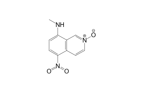 8-(Methylamino)-5-nitroisoquinoline - N-oxide
