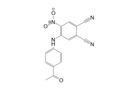 4-(4-acetylanilino)-5-nitrophthalonitrile