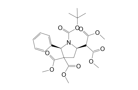 (2R,5R)-Dimethyl-N-Boc-2-phenylpyrrolidin-3,3-dicarboxylate-5-dimethyl malonate