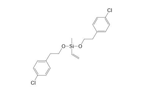 Silane, methylvinyldi(2-(4-chlorophenyl)ethoxy)-