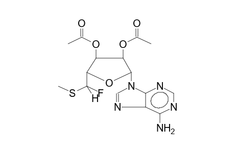 2',3'-DI-O-ACETYL-5-DEOXY-5-METHYLTHIO-5-FLUOROADENOSINE