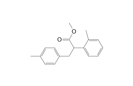 Methyl 2-o-tolyl-3-p-tolylpropanoate