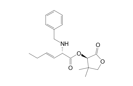(2S,3'R)-2-Benzylaminohex-3-enoic acid 4,4-dimethyl-2-oxotetrahydrofuran-3-yl ester