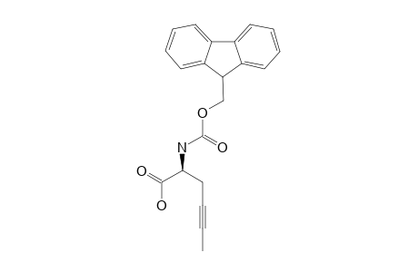 (S)-N-(9-FLUORENYLMETHYLOXYCARBONYL)-2-AMINO-4-HEXYNOIC-ACID;FMOC-BUG-OH