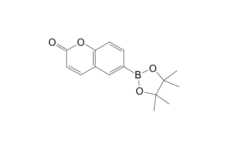 6-(4,4,5,5-Tetramethyl-1,3,2-dioxaborolan-2-yl)-2H-chromen-2- one