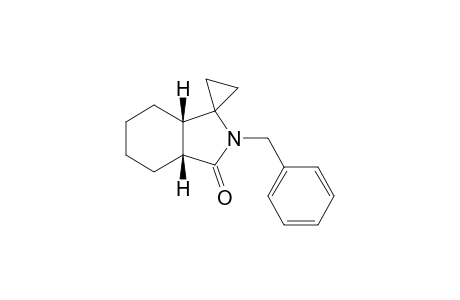 cis 2'-Benzylhexahydrospiro[cyclopropane-1,1'-isoindol]-3'(2'H)-one