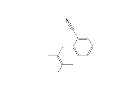 Benzonitrile, 2-(2,3-dimethyl-2-butenyl)-