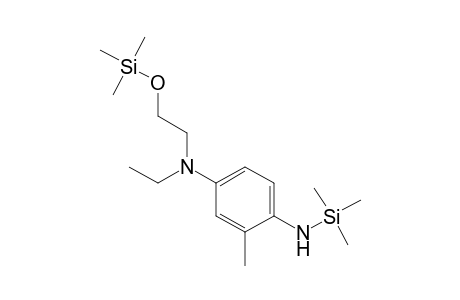 1,4-Benzenediamine, N4-ethyl-2-methyl-N1-(trimethylsilyl)-N4-[2-[(trimethylsilyl)oxy]ethyl]-