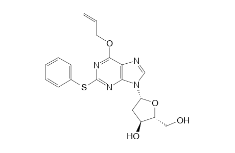 6-O-allyl-2'-deoxy-2-(phenylthio)inosine