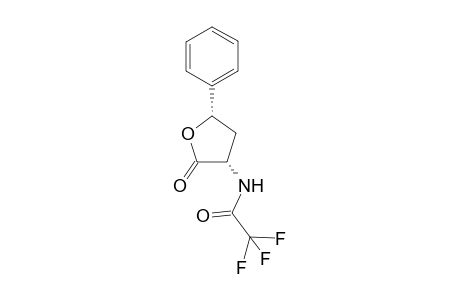 2,2,2-trifluoro-N-[(3S,5S)-2-keto-5-phenyl-tetrahydrofuran-3-yl]acetamide