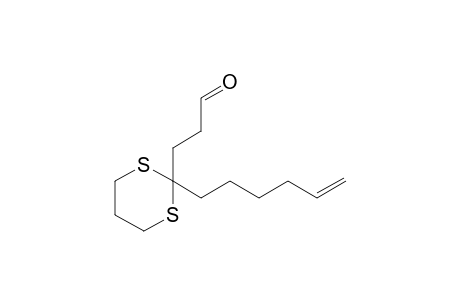 3-(2-hex-5-enyl-1,3-dithian-2-yl)propanal