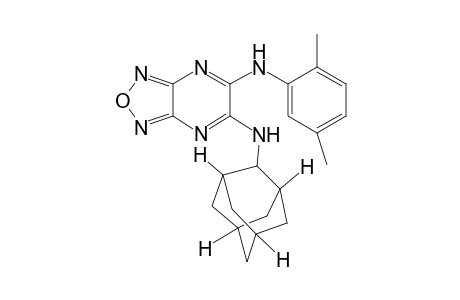 Furazano[3,4-b]pyrazine-5,6-diamine, N-(2-adamantyl)-N'-(2,5-dimethylphenyl)-