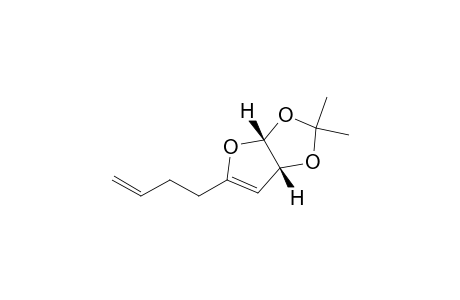 Furo[2,3-d]-1,3-dioxole, 5-(3-butenyl)-3a,6a-dihydro-2,2-dimethyl-, (3aR-cis)-