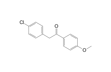 2-(4-Chlorophenyl)-1-(4-methoxyphenyl)ethanone