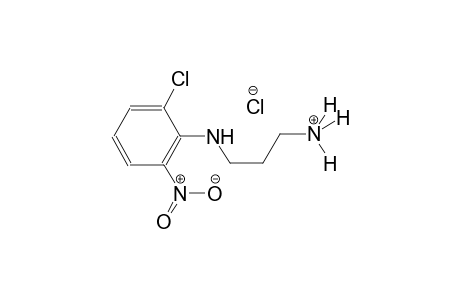 1-propanaminium, 3-[(2-chloro-6-nitrophenyl)amino]-, chloride