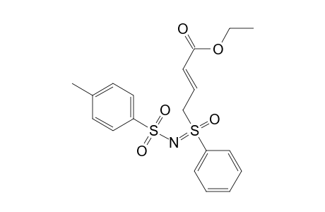 S-[3'-(Ethoxycarbonyl)prop-2'-enyl]-S-phenyl-N-(p-tolylsulfonyl) -Sulfoximide