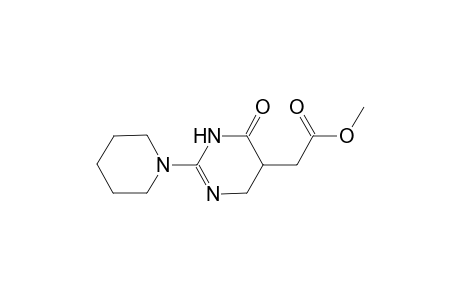 5-pyrimidineacetic acid, 3,4,5,6-tetrahydro-4-oxo-2-(1-piperidinyl)-, methyl ester