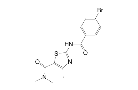 2-[(4-bromobenzoyl)amino]-N,N,4-trimethyl-1,3-thiazole-5-carboxamide