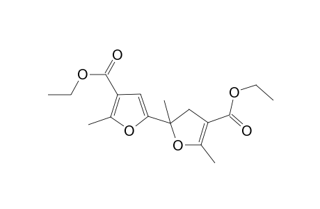 Diethyl 2,3-Dihydro-2,5,5'-trimethyl-2,2'-bifuran-4,4'-dicarboxylate