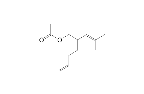 2-(2-Methyl-1-propenyl)-5-hexenyl acetate