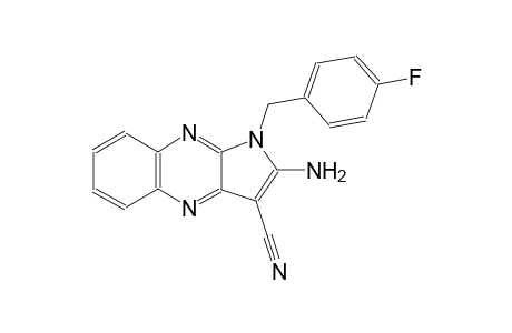 2-amino-1-(4-fluorobenzyl)-1H-pyrrolo[2,3-b]quinoxaline-3-carbonitrile