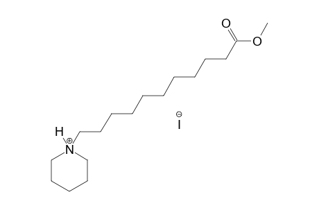piperidinium, 1-(11-methoxy-11-oxoundecyl)-, iodide