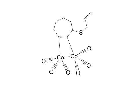 Hexacarbonyl-[3-(2'-propenylthio)-cyclohept-5-en-1-yne]-dicobalt