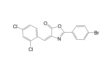 (4E)-2-(4-Bromophenyl)-4-(2,4-dichlorobenzylidene)-1,3-oxazol-5(4H)-one