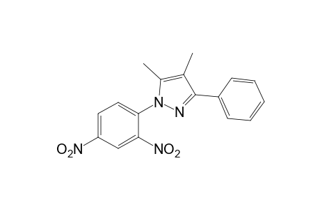 4,5-dimethyl-1-(2,4-dinitrophenyl)-3-phenylpyrazole