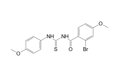 1-(6-bromo-m-anosoyl)-3-(2-bromo-5-methoxyphenyl)-2-thiourea