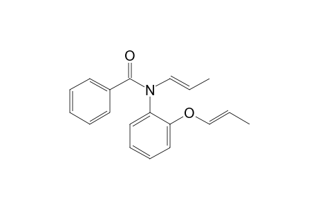N-(Prop-1-enyl)-N-[2-(prop-1-enyloxy)phenyl]benzamide