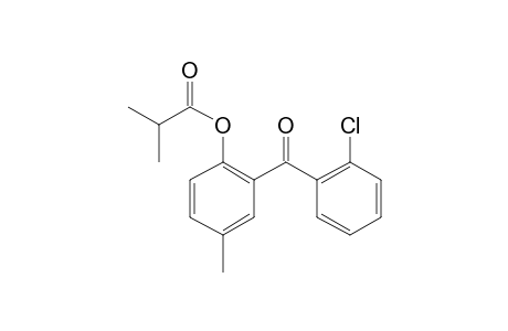 2'-Chloro-2-hydroxy-5-methylbenzophenone, 2-methylpropionate