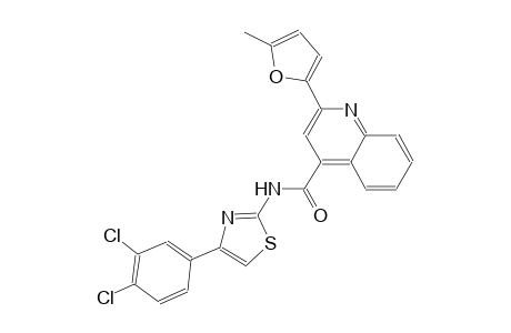 N-[4-(3,4-dichlorophenyl)-1,3-thiazol-2-yl]-2-(5-methyl-2-furyl)-4-quinolinecarboxamide