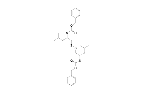 BIS-[(N-BENZYLOXYCARBONYL)-(2S)-AMINO-4-METHYLPENTYL]-DISULFIDE