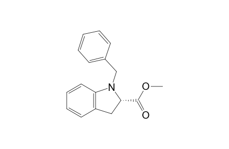 (S)-Methyl 1-benzylindoline-2-carboxylate