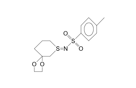 1,4-Dioxa-spiro(4.5)-7-thiadecane 7-(4-tosylsulfimide)