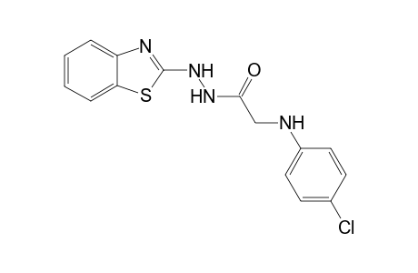 N'-(Benzo[d]thiazol-2-yl)-2-((4-chlorophenyl)amino)acetohydrazide