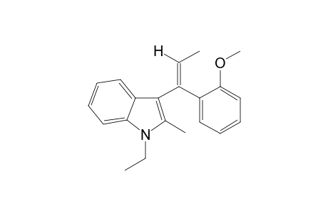 1-Ethyl-3-(1-(2-methoxyphenyl)-1-propen-1-yl)-2-methyl-1H-indole II