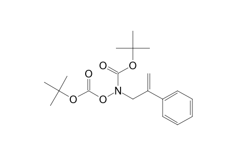 tert-Butyl (tert-butoxycarbonyl)oxy(2-phenylprop-2-enyl)carbamate