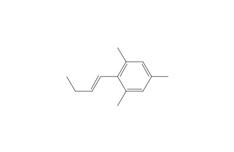 Benzene, 2-(1-butenyl)-1,3,5-trimethyl-, (E)-