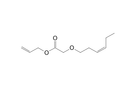 Prop-2-enyl (3Z)-(Hex-3-enyloxy)-acetate
