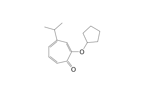 2-(CYCLOPENTYLOXY)-4-ISOPROPYLTROPONE;(ISOMER-1)